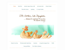 Tablet Screenshot of likemotherlikedaughter.org